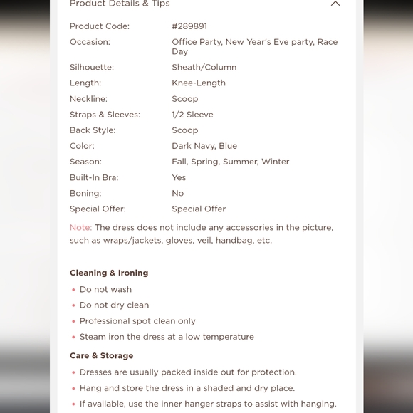 JJs House Navy Lace Midi Dress with Sequins. Sheer neck & sleeves. NWT.  Size 6 - Picture 11 of 11